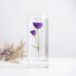 Esschert Design Henger alakú üveg váza, merülő virágoknak, S (AGG80)