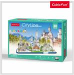 CubicFun Puzzle 3D Bavaria 178 Piese (CUMC267h) - top10toys