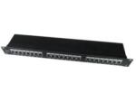 Gembird 19-- patch panel 24 port 1U cat. 6 with rear cable management-7 (NPP-C624-002)