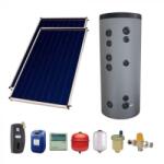 SUNSYSTEM Pachet 2 panouri solare plane Sunsystem 2.7 mp cu boiler bivalent de 300 litri (S2-P2.7MP-B300)