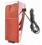 VeloGo Wide dinamós hátsó lámpa sárvédőre, széles, 6V, 0, 6W, piros