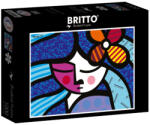 Bluebird Puzzle 1000 db-os puzzle - Romero Britto - Girl with flower (90019) (90019)