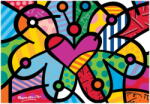 Bluebird Puzzle 90025 Romero Britto - Heart butterfly - 2000 db-os puzzle (90025)