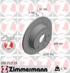 ZIMMERMANN Disc frana ZIMMERMANN COAT Z 200.2521. 20 (200.2521.20)