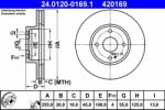 ATE Disc frana ATE 24.0120-0169.1 (24.0120-0169.1)