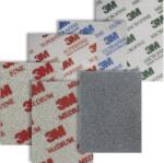 3M 470554 MIKROFEIN Soft-Pad csiszolószivacs-SCOTCH-BRITE, 140 × 115 × 5 mm