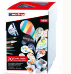 edding Set desen EDDING Colour Happy, 70 piese/cutie