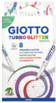 GIOTTO Filctoll GIOTTO Turbo Glitter csillámos pasztel 8db-os készlet (426300) - team8