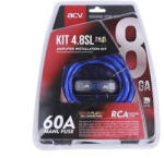 ACV Kit cablu amplificator ACV KIT 4.8 SL, 10 mm2 (KIT 4.8 SL)
