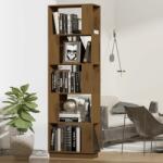 vidaXL Bibliotecă/Separator cameră maro miere, 51x25x163, 5 cm lemn pin (814047) Biblioteca