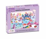 Chalk and Chuckles Puzzle magic - Secretele unicornilor (100 piese), 48.5 x 35.5 cm, 5 ani+ (CCPPL088) Puzzle