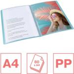 Esselte Mapa de prezentare Esselte Coloru Breeze, PP, A4, 40 folii albastru E626227