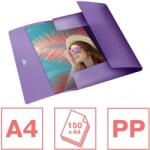 Esselte Mapa cu elastic Colour Breeze, PP, A4, 150 de coli Esselte lavanda E628440