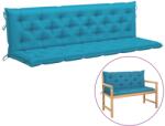 vidaXL Pernă bancă de grădină albastru deschis 200 cm material oxford (315044)