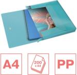 Esselte Mapa cu elastic Colour breeze, PP, A4, 200 coli Esselte albastru E626259