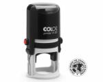 COLOP Bélyegző, kör, COLOP Printer R 30, fekete cserepárnával (IC103000) (01033000)