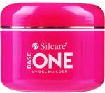 Silcare Gel camuflaj de unghii - Silcare Base One UV Gel Builder Dark French Pink 50 g