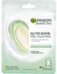 Garnier Mască de țesut Migdale Lapte de migdale și acid hialuronic - Garnier SkinActive Nutri Bomb Almond and Hyaluronic Acid Tissue Mask 28 g Masca de fata