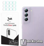 3mk Protection kameravédő flexibilis üveg 4db - 2.5D lekerekített szél, karcálló, ultravékony, 0, 2mm, 7H - ÁTLÁTSZÓ - SAMSUNG Galaxy S21 FE (SM-G990B, SM-G990B/DS)