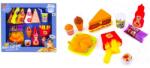  Set accesorii bucatarie pentru copii, fast-food, 10 piese (NBN000986-69) Bucatarie copii