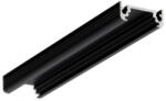 TOPMET LED profil SURFACE10 BC/UX 2000 fekete eloxált (77270021)