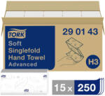Tork H3 290143 Tork Singlefold Z hajtogatású hajtogatott kéztörlő papírtörlő (290143)