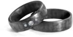 SAVICKI Verighete: carbon, emisferice, 6 mm - savicki - 3 947,00 RON