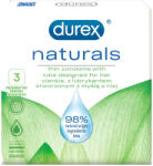 Durex Naturals Thin Condoms With Lube Designed For Her óvszer 3 db