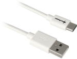 Sharkoon USB 2.0 A - USB C Adapter - white - 1.5m - pcone