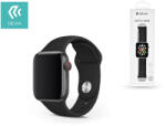 DEVIA Deluxe Series Sport Apple Watch lyukacsos sport szíj - 38/40/41mm - fekete