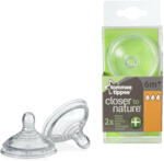 Tommee Tippee Комплект биберони Tommee Tippee - Advanced Anti-Colic Fast, 3 капки, 6 м+, 2 бр (TT.0008) - ozone