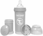 Twistshake Бебешко шише против колики Twistshake Anti-Colic Pastel - Сиво, 260 ml (78260) - ozone