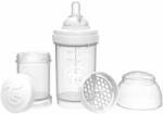 Twistshake Бебешко шише против колики Twistshake Anti-Colic Pastel - Бяло, 180 ml (78006) - ozone