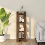 vidaXL Bibliotecă/Separator cameră maro miere 41x35x125 cm lemn masiv (813867) Biblioteca