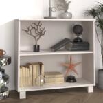 vidaXL Servantă „HAMAR, alb, 85x35x80 cm, lemn masiv de pin (340501) Comoda