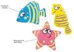 BS Toys Set pentru scufundari Peste, calut de mare si steluta de mare, BS Toys (GA173) - roua