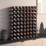 vidaXL Suport sticle de vin, 72 sticle, maro, lemn masiv de pin (340894) - vidaxl Suport sticla vin