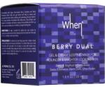 When Mască dublă pentru față - When Berry Dual Gel Sleeping Cream Face Mask 30 ml Masca de fata