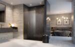 Radaway Cabina dus Walk-In Radaway Modo New Gold II, auriu, 95xH200 cm (389095-09-01)