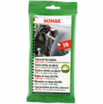 SONAX Műanyagápoló Kendő - Tasakban - 10db-os