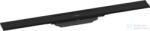 Hansgrohe RAINDRAIN FLEX zuhanyfolyóka színkészlet 700 mm, méretre vágható, matt fekete 56043670 (56043670)
