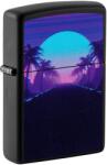 Zippo Öngyújtó, Sunset Black Light Design 49809