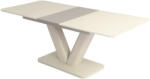 Divian Hektor asztal 160-as fehér-szürke - smartbutor