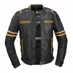 W-Tec Geaca Moto Barbati Piele W-TEC Traction Negru (24394) - insportline