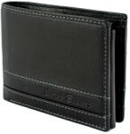 Corvo Bianko Elegáns fekete férfi marhabőr pénztárca Corvo Bianco (SFC 1021 black)