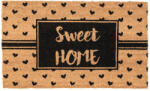 Clayre & Eef Covoras intrare casa fibre cocos cauciuc Sweet Home 75x45x1cm (MC237) Pres