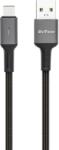 DeTech Кабел за данни DeTech DE-C39C, Type-C, 1.0m, Черен - 40202