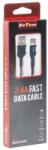 DeTech Кабел за данни DeTech DE-C37M, Micro USB, 1.0m, Черен - 40194