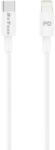 DeTech Кабел за данни DeTech DE-C29PDL, Type-C - Lightning, PD, 1.0m, Бял - 40113