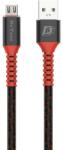 DeTech Кабел за данни DeTech DE-C25M, Micro USB, 1.0m, Черен - 40106